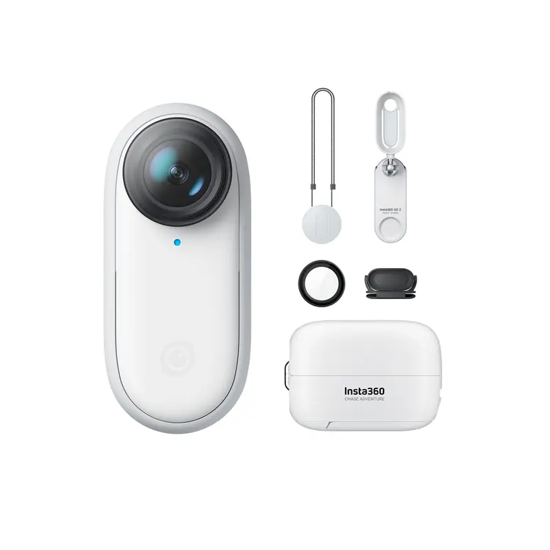 GO 2 Mini Action Camera - Wit (In doos)