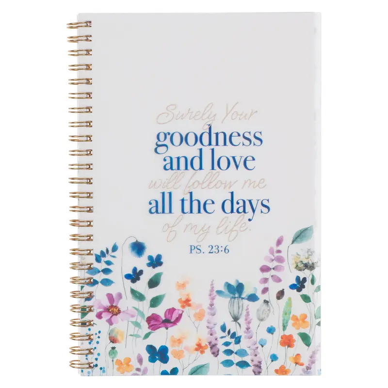 Goodness and Love Wildflower -Psalm 23