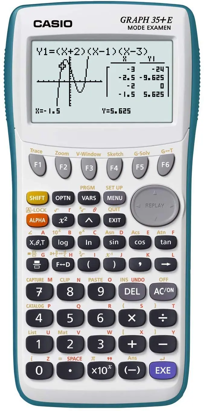 Graph 35+E II / Grafische Rekenmachine met Exam Mode