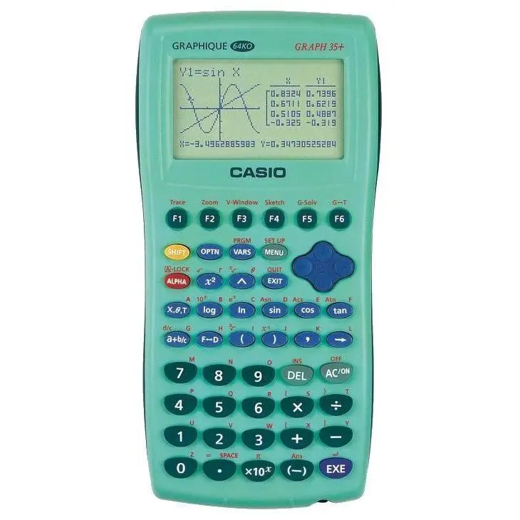 Graph 35+ Grafische Rekenmachine