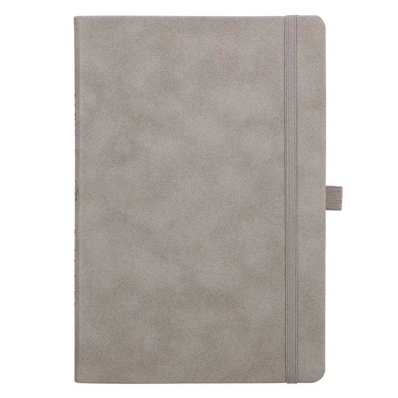 Gray Faux Leather Baxter