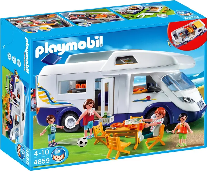 Grote Familie Kampeerwagen / Camper - 4859 (Nieuw)