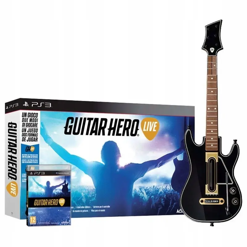 Guitar Hero Live + Gitaar Bundel - Playstation 3 (Incl. Dongle)