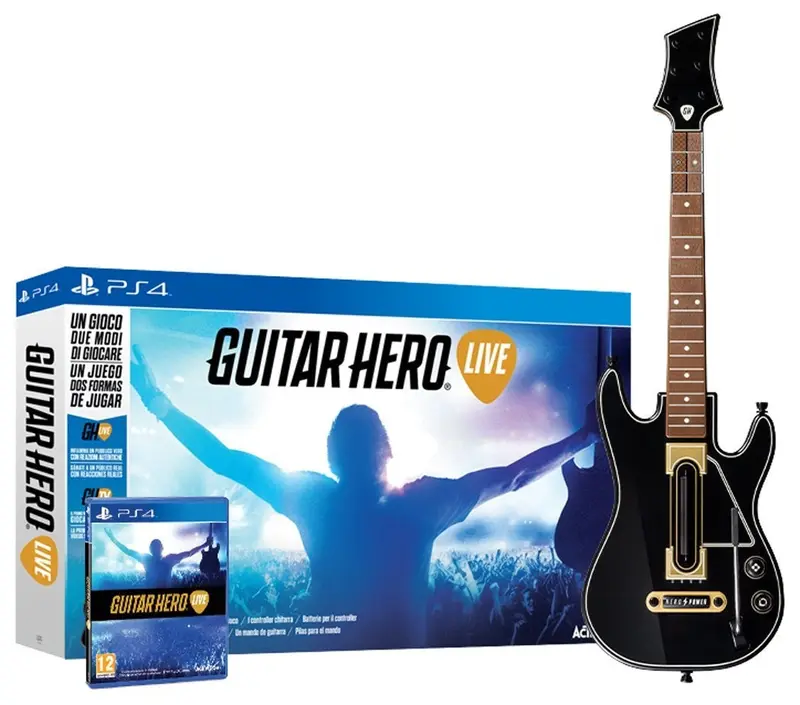 Guitar Hero Live + Gitaar Bundel - Playstation 4 (Incl. Dongle)