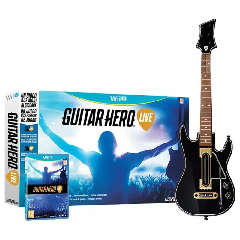 Guitar Hero Live + Gitaar Bundel - Wii U (Incl. Dongle)