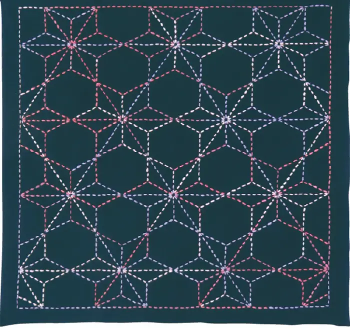 Hana-Fukin Sashiko Sampler Kit OK-205