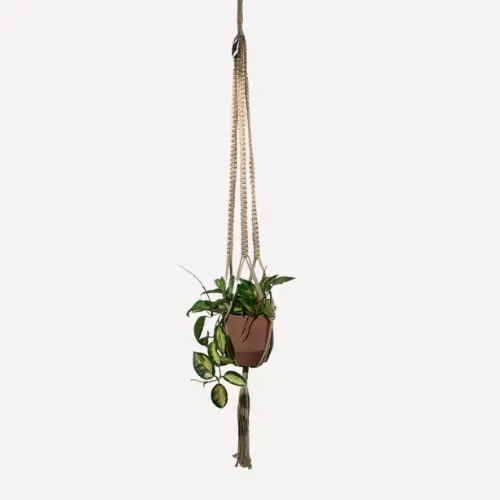 Hanger  macramé beige
