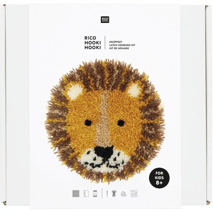 Hanging Lion - Hooki Hooki - Rico Design