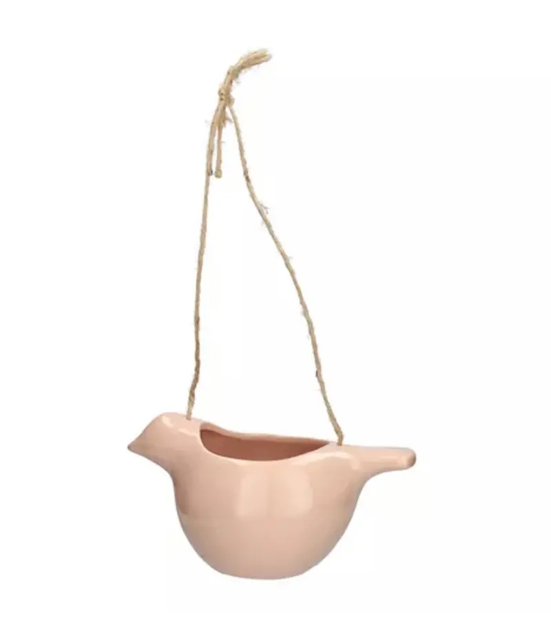 Hangpot vogel zalm