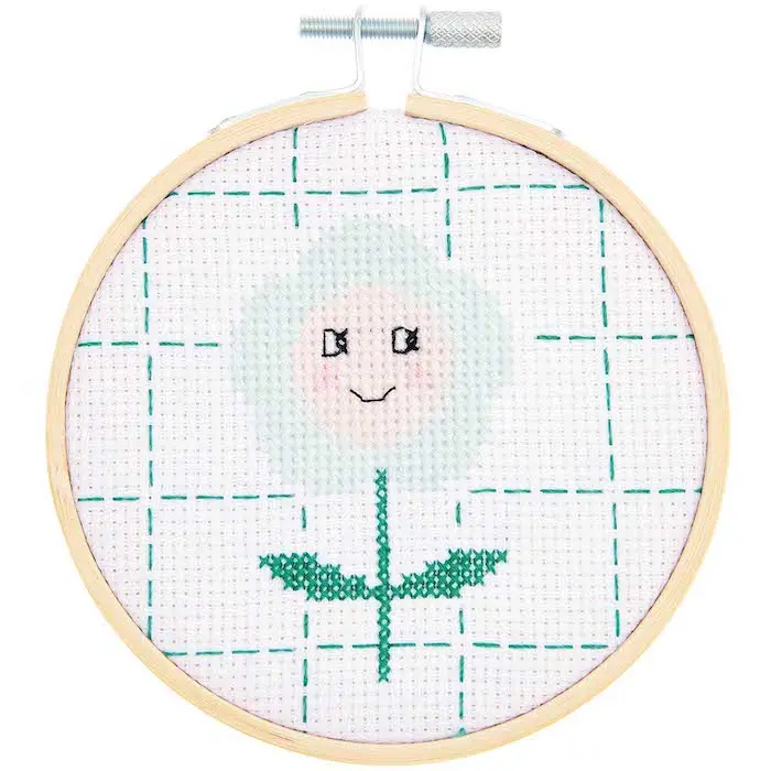 Happy Flower   - Counted  Cross Stitch  - Rico Design