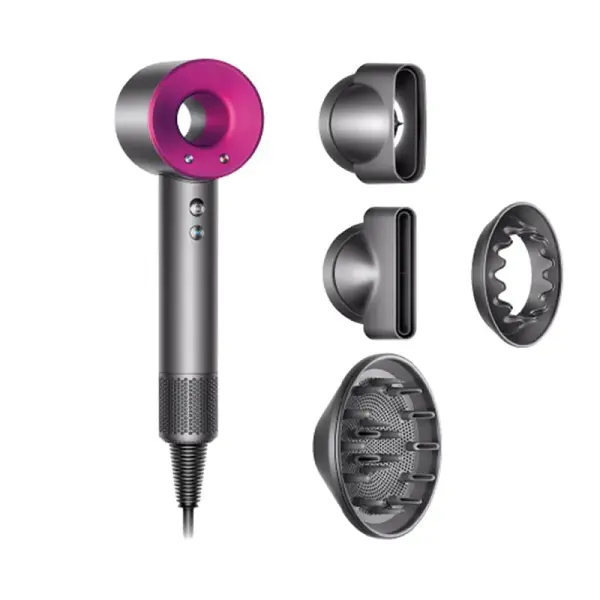 HD03 Supersonic Föhn - Iron/Fuchsia