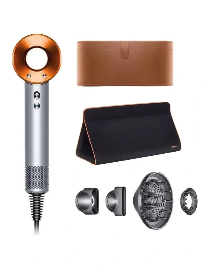HD08 Supersonic Föhn - Copper/Silver (Incl. Travel Bag & Presentation Case)
