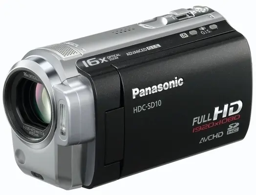 HDC-SD10 HD Digitale Videocamera - Zwart
