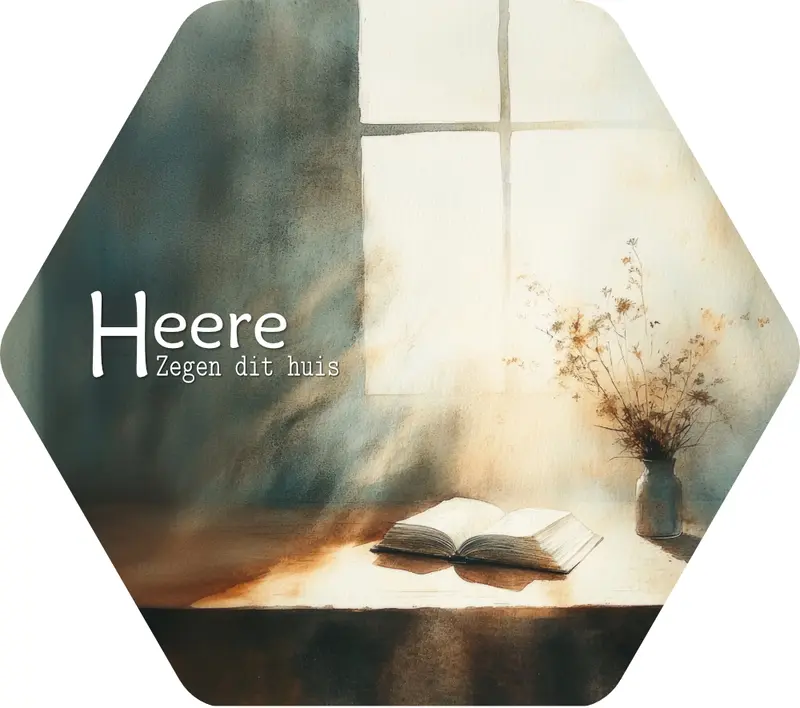 Heere zegen dit huis Honingraatbord