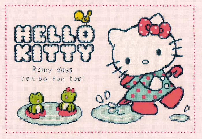 Hello Kitty and Rainy Days can be fun too Sampler