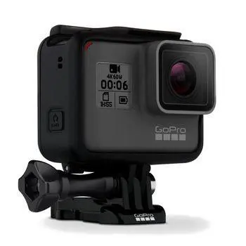 HERO6 Black Action Camera - Zwart (Incl. Frame, In doos)