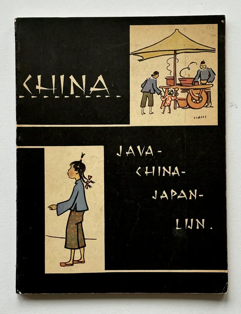 Het geheimzinnige China/Mysterious China. Java-China-Java lijn.