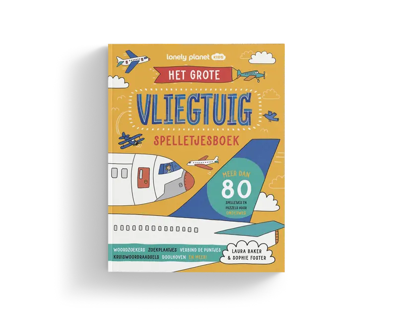 Het grote vliegtuig-spelletjesboek
