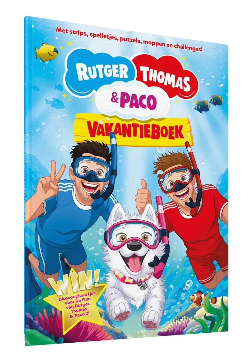 Het Vakantieboek van Rutger, Thomas & Paco #2