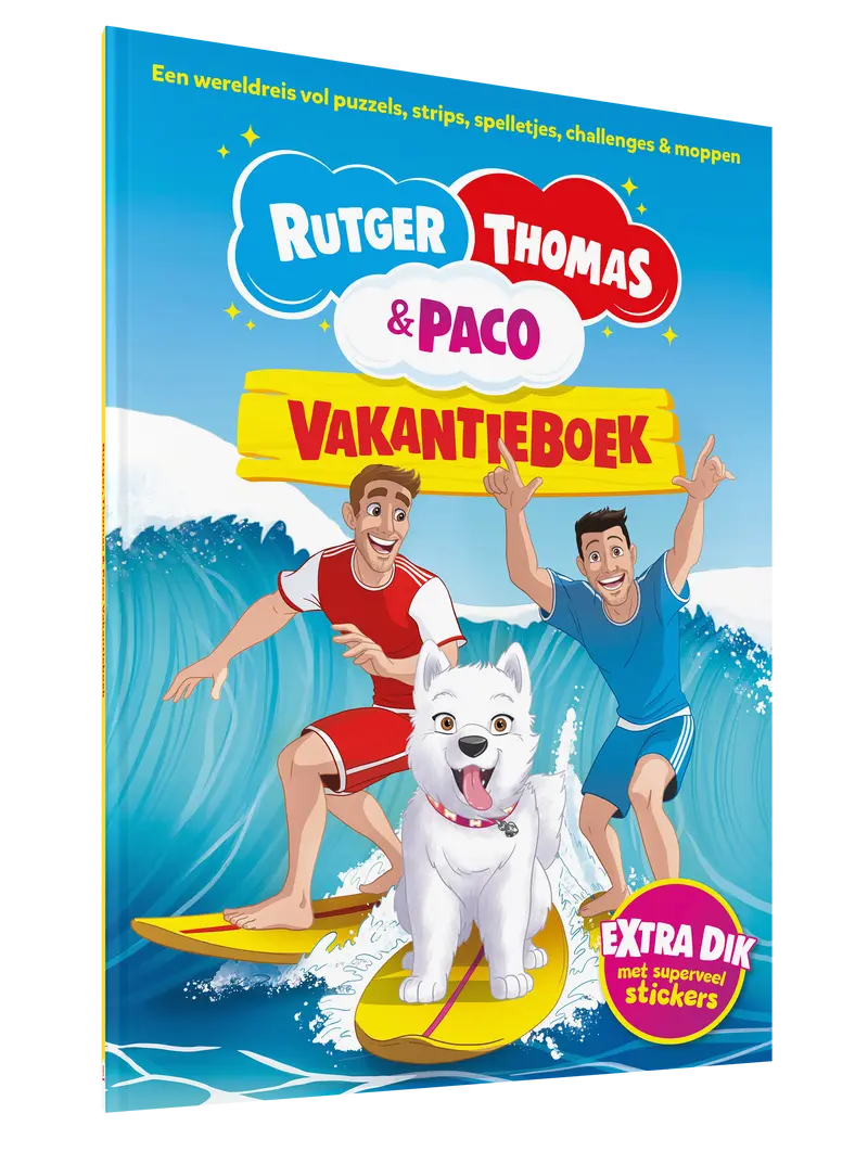 Het Vakantieboek van Rutger, Thomas & Paco