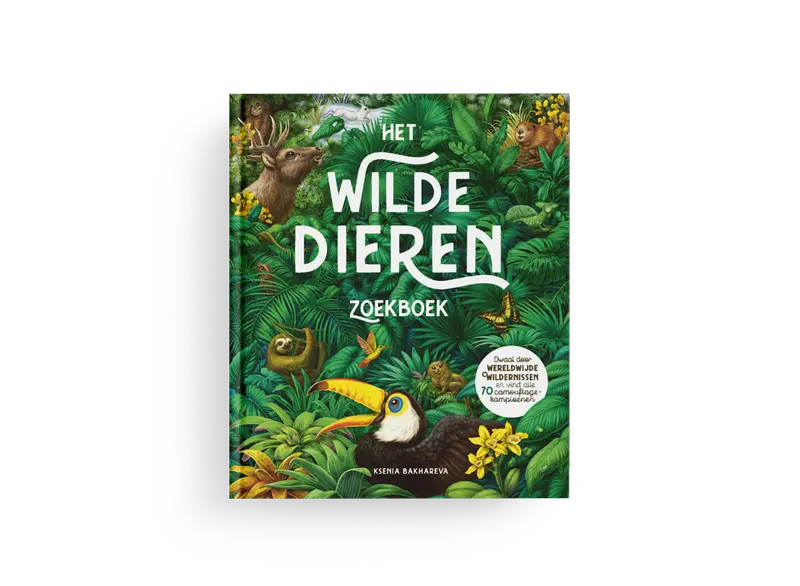 Het wilde dieren zoekboek