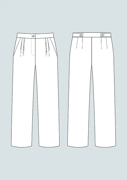 High Waisted Trousers – The Assembly Line