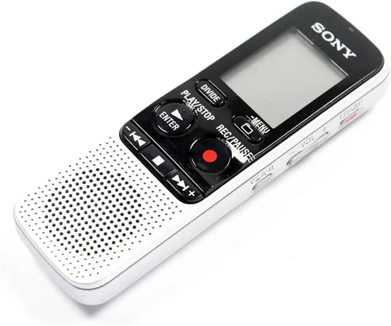 ICF-BX112 Digital Voice Recorder - Zilver/Zwart