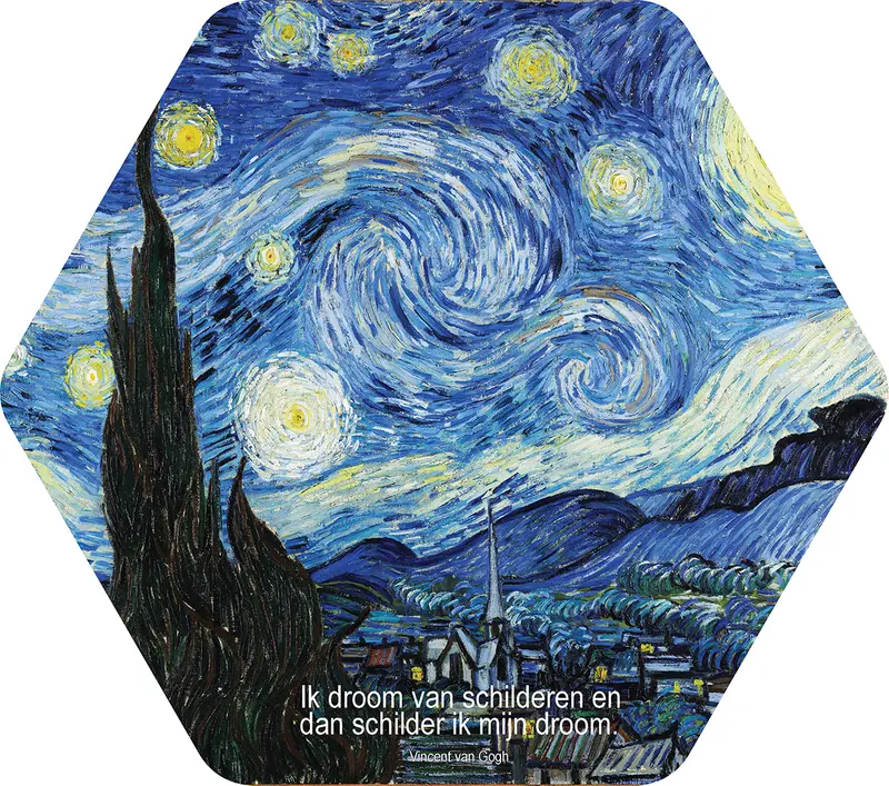 Ik droom. Sterrenacht Vincent van Gogh small