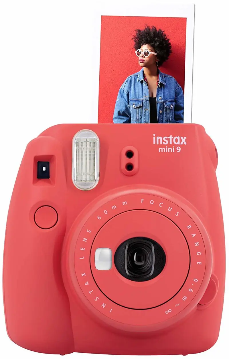 Instax Mini 9 Instant Camera - Rood (Poppy Red)