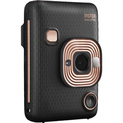 Instax Mini LiPlay Instant Camera - Zwart (Elegant Black) (LEES BESCHRIJVING)