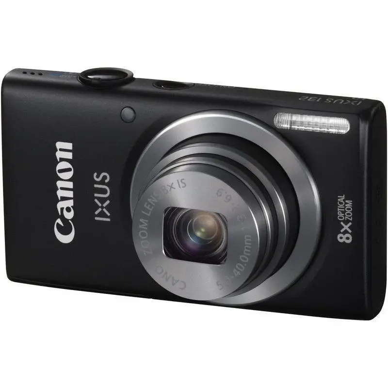 IXUS 132 Digitale Compact Camera - Zwart (Nieuw)