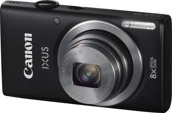 IXUS 135 Digitale Compact Camera - Zwart