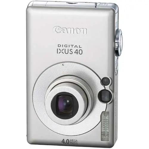 IXUS 40 Digitale Compact Camera - Zilver (In doos)