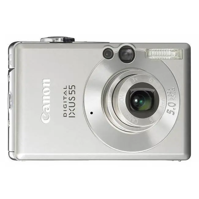 IXUS Digital 55 Digitale Compact Camera - Zilver (In doos)