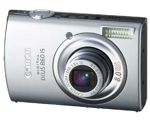 IXUS Digital 870 IS Digitale Compact Camera - Zilver (In doos)