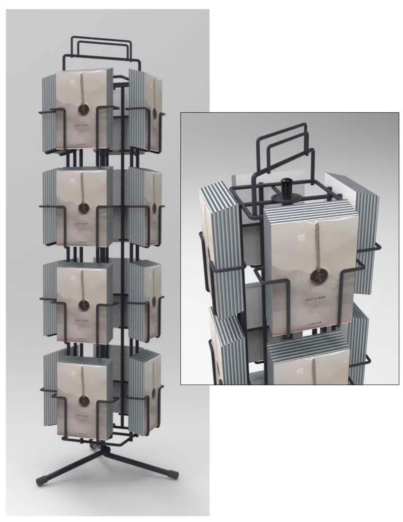 Ketting Display met 16x4 kettingen
