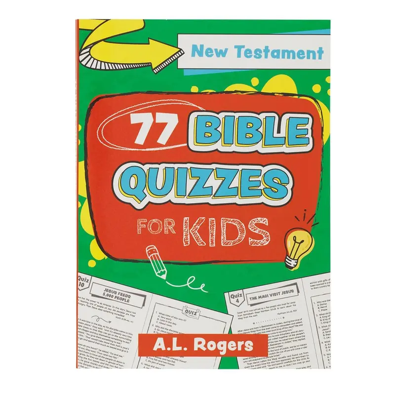 Kid Book 77 Bible Quizzes for Kids