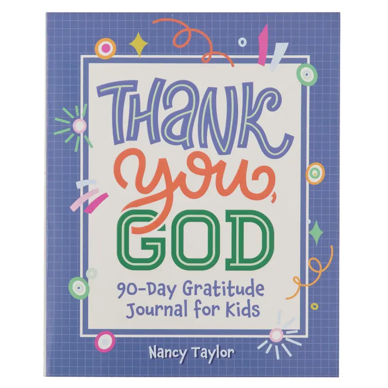 Kid Book Thank you God! 90 Day Gratitude Journal