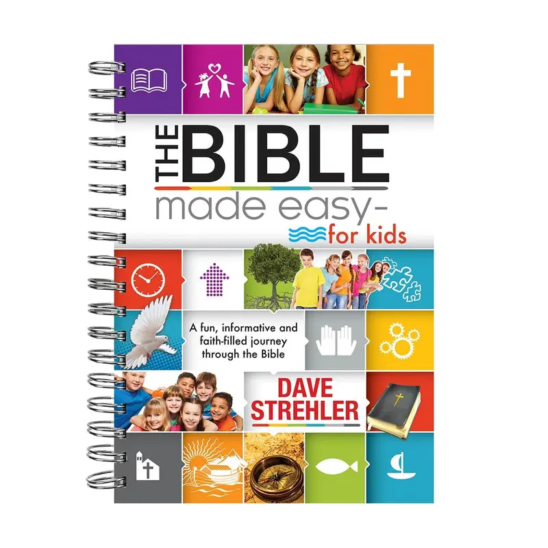 Kid Book The Bible Made Easy Spiral
