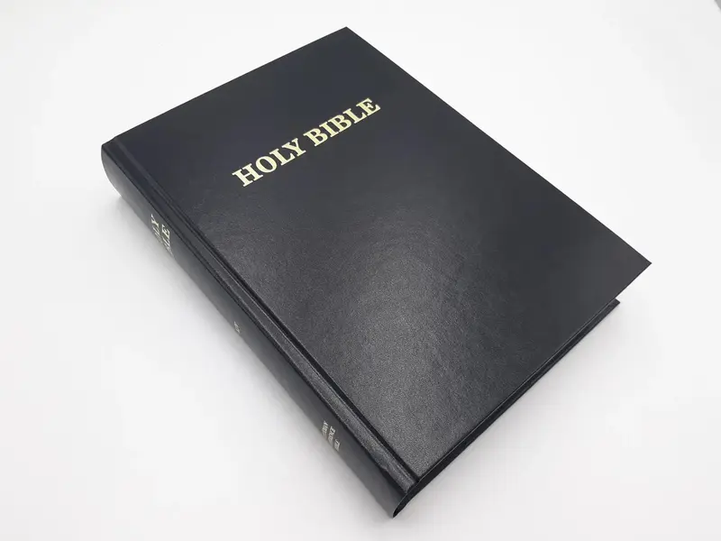 King James Version Reference Bible - Large print hardcover