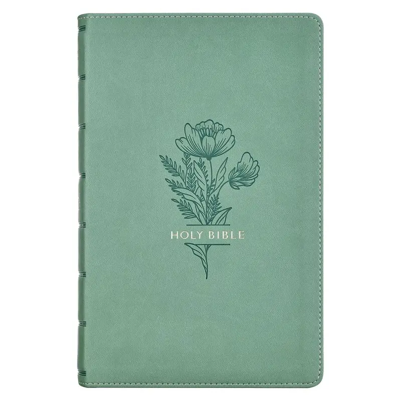 KJV Bible Giant Print Standard-size Faux Leather Teal