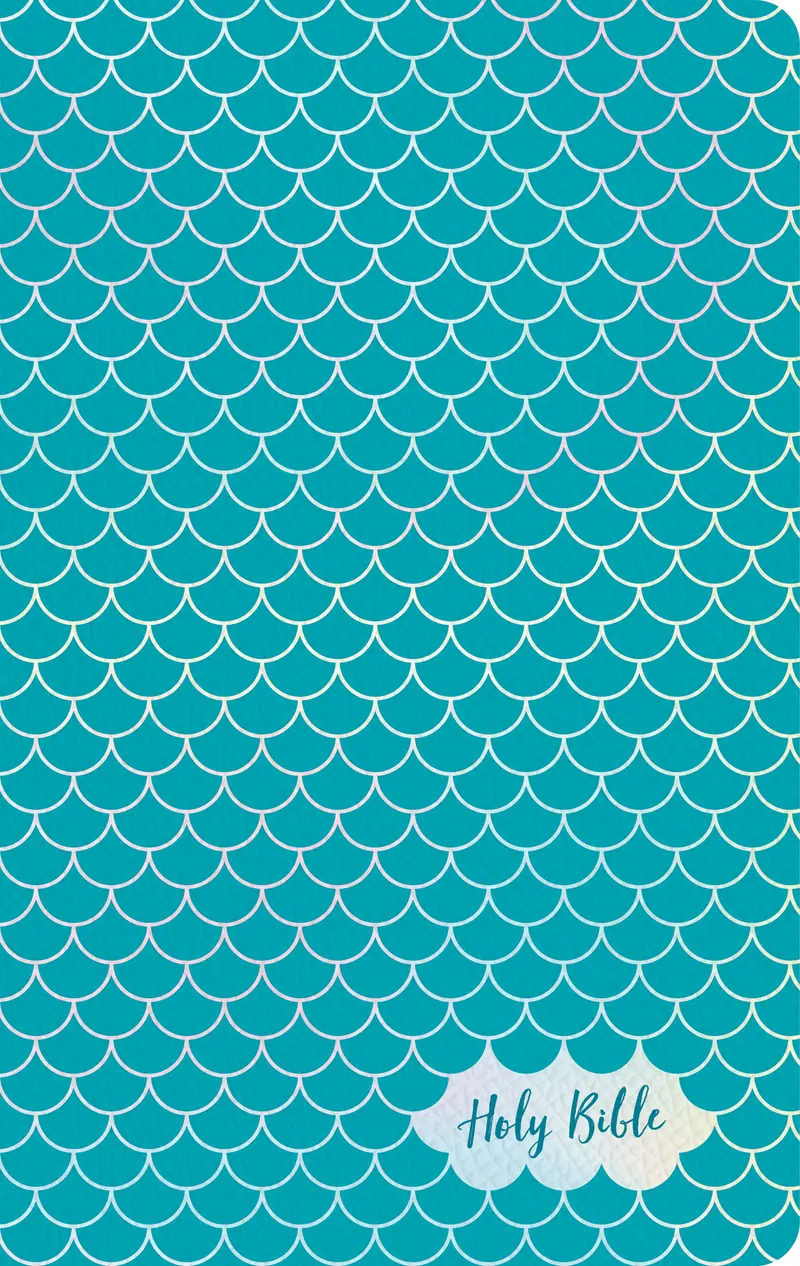 KJV Kids Bible Thinline Edition-Aqua LeatherTouch