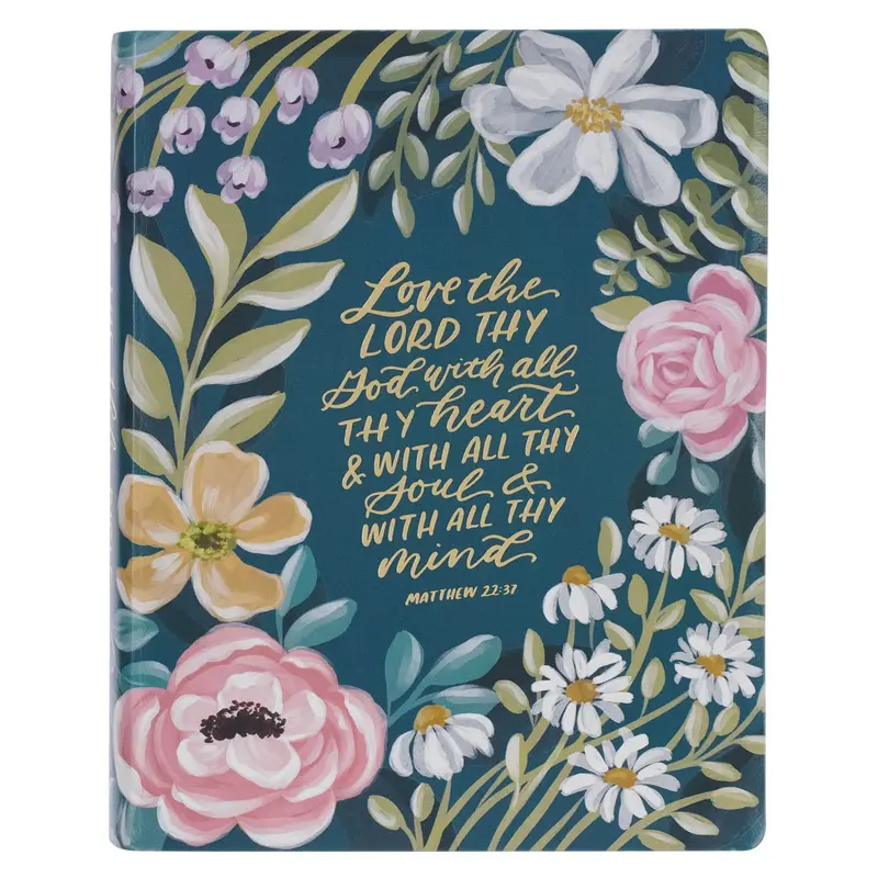 KJV Note-taking Bible LP Faux Leather Love The Lord Matt. 22