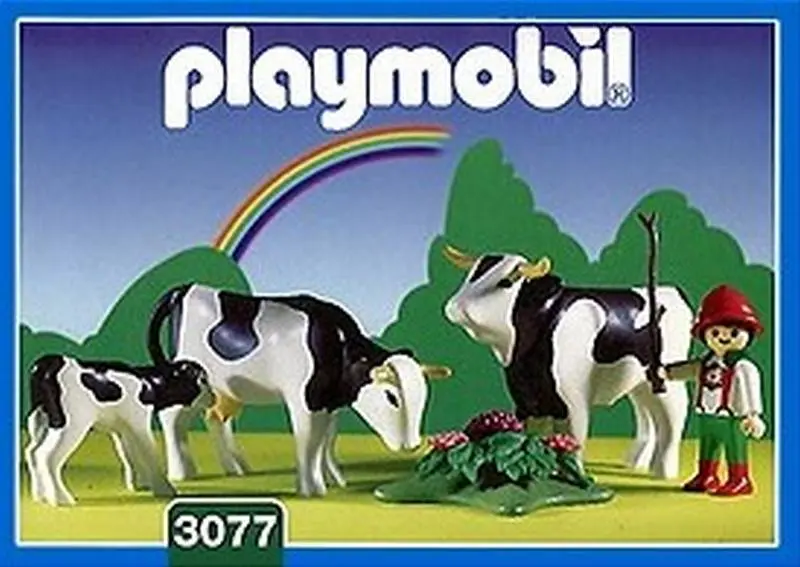 Koeien met Jongen - 3077 (Nieuw)