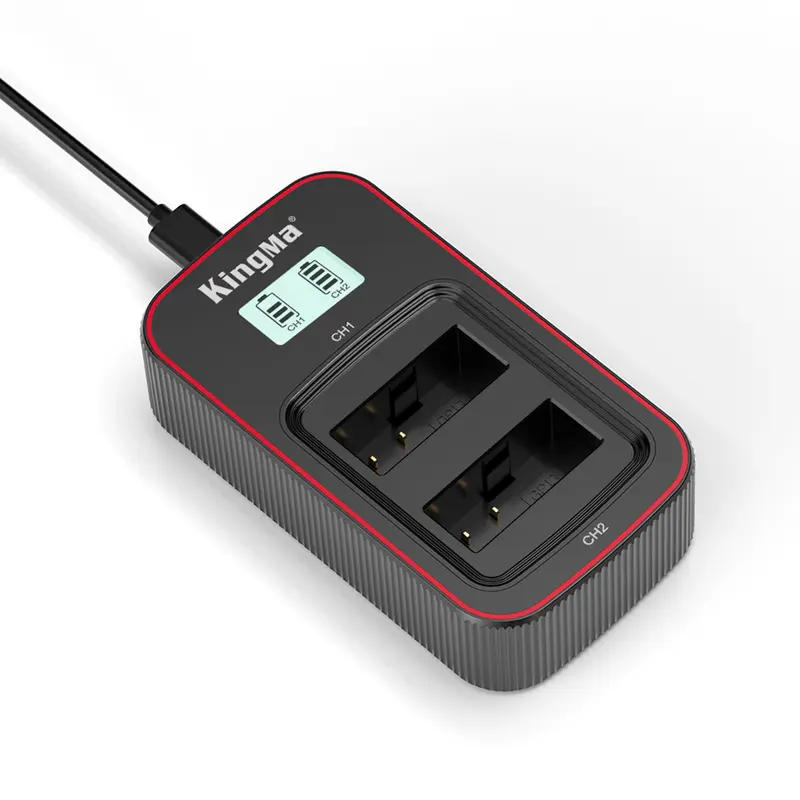 LCD Dual USB-lader voor GoPro HERO13 (Nieuw)