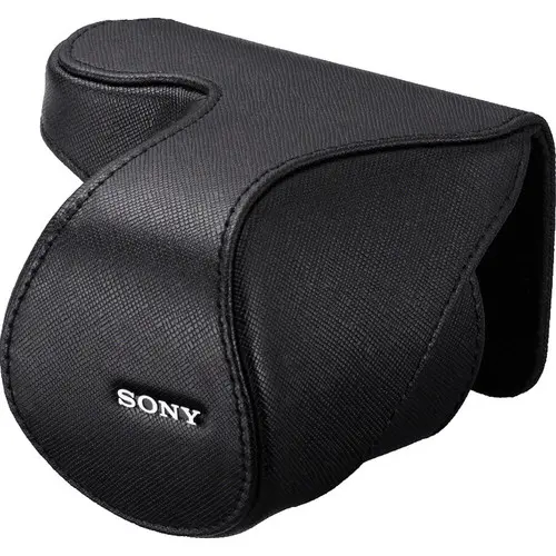LCS‑EL50 Camera Case for NEX-3 and NEX-5 with 18-55mm Lens - Zwart (Nieuw)