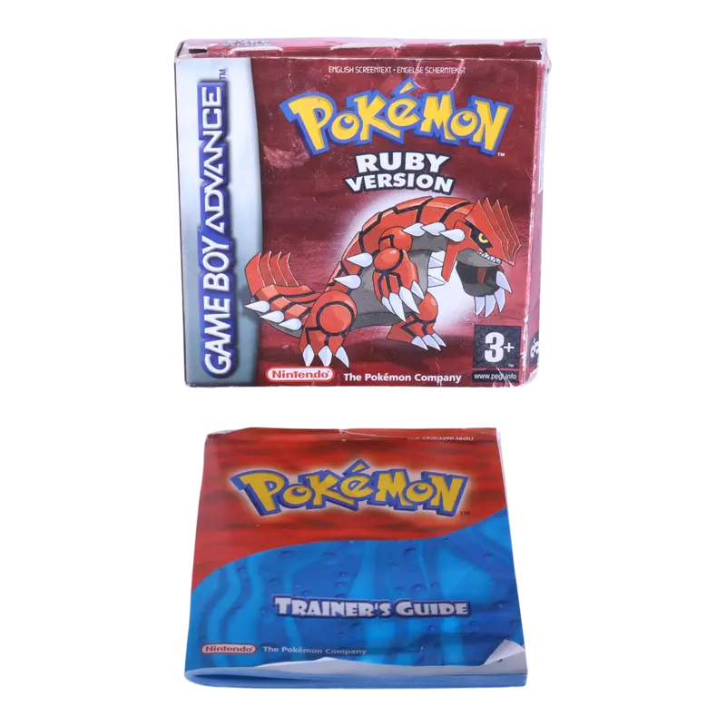 (LEGE DOOS) Pokémon Ruby Version + Handleiding