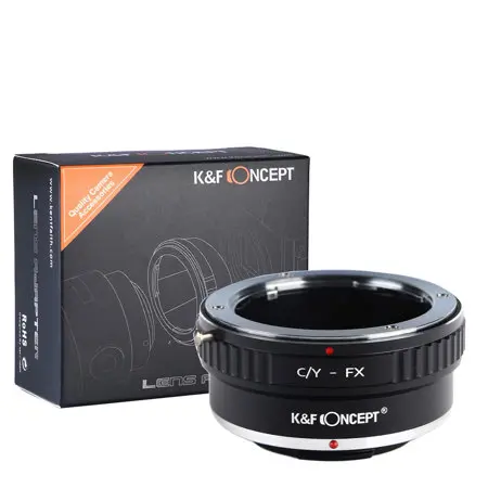 Lens Adapter - Contax Yashica → Fuji X Adapter - KF06.105 (Nieuw)