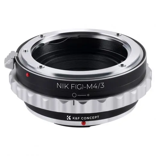 Lens Adapter - Nikon G/F/AI/AIS/D → Micro 4/3 Adapter - KF06.077 (Nieuw)