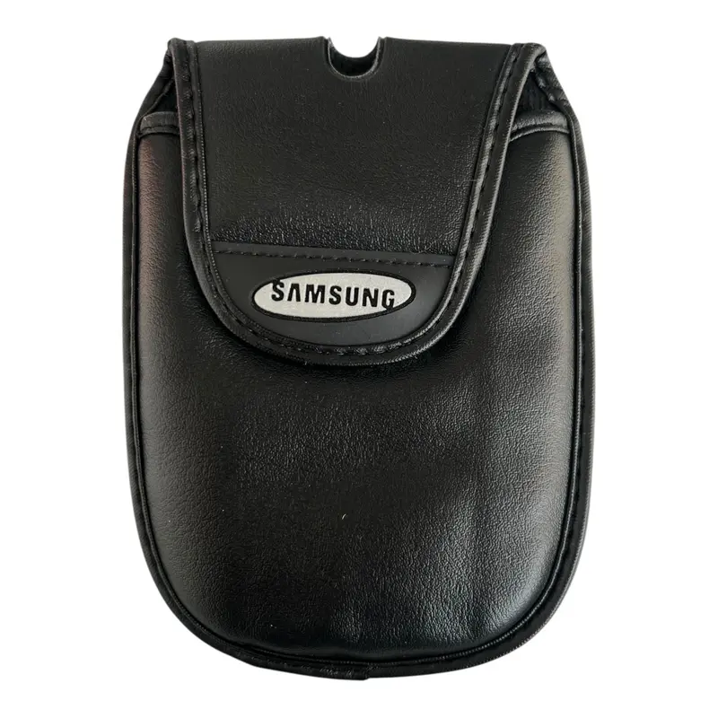 Leren Vintage 35mm Camera Case - 15 x 10 cm - Zwart (Nieuw)